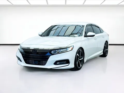 White 2018 Honda Accord Sedan Sport for sale in Bellflower, CA