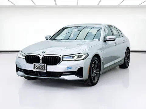 Silver 2021 BMW 5 Series 530e iPerformance for sale in Bellflower, CA