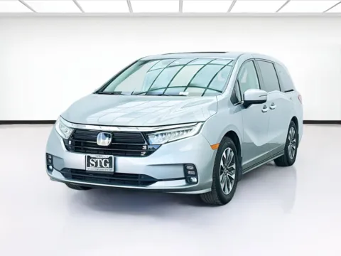 Silver 2021 Honda Odyssey EX-L for sale in Bellflower, CA