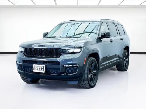 Gray 2022 Jeep Grand Cherokee L Limited for sale in Bellflower, CA