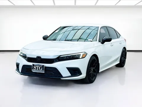White 2023 Honda Civic Sedan Sport for sale in Bellflower, CA