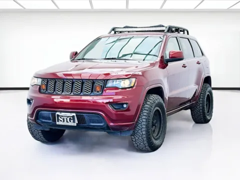Red 2017 Jeep Grand Cherokee Altitude for sale in Bellflower, CA