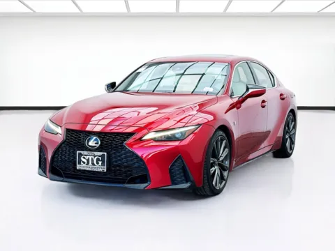 Red 2023 Lexus IS 350 F SPORT for sale in Bellflower, CA
