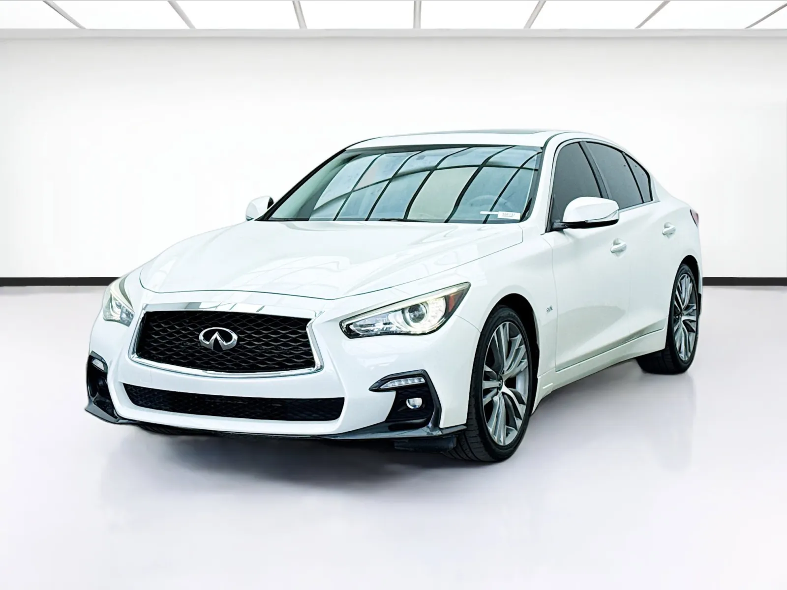White 2018 INFINITI Q50 Sport for sale in Bellflower, CA