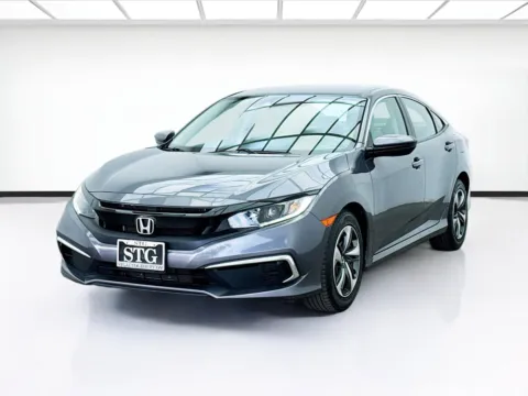 Gray 2019 Honda Civic Sedan LX for sale in Bellflower, CA