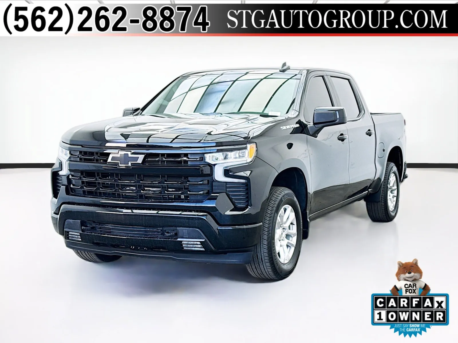 Black 2024 Chevrolet Silverado 1500 RST for sale in Bellflower, CA