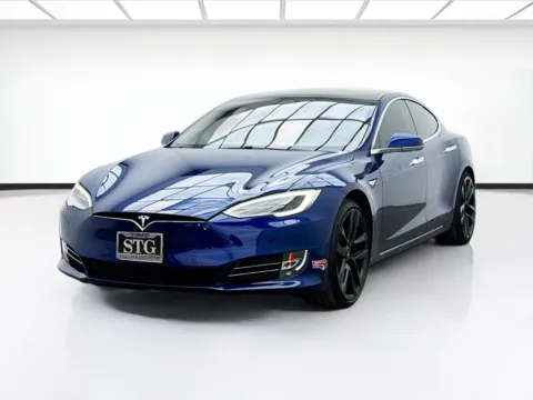 Blue 2020 Tesla Model S Long Range Plus for sale in Bellflower, CA