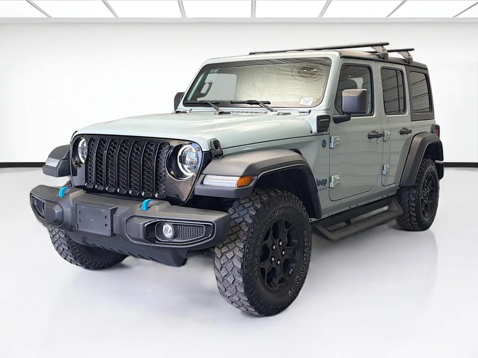 Gray 2023 Jeep Wrangler 4xe Base 4xe Willys for sale in Bellflower, CA
