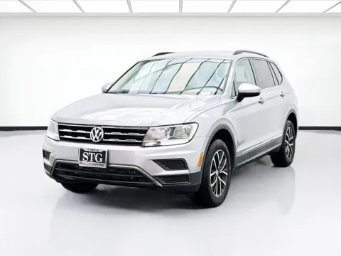 Silver 2021 Volkswagen Tiguan 2.0T SE for sale in Bellflower, CA