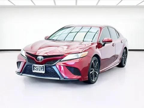 Red 2018 Toyota Camry XSE for sale in Bellflower, CA