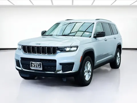 Silver 2022 Jeep Grand Cherokee L Laredo for sale in Bellflower, CA