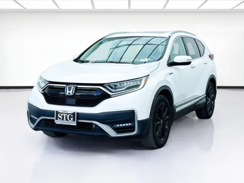 White 2020 Honda CR-V Hybrid Touring for sale in Bellflower, CA