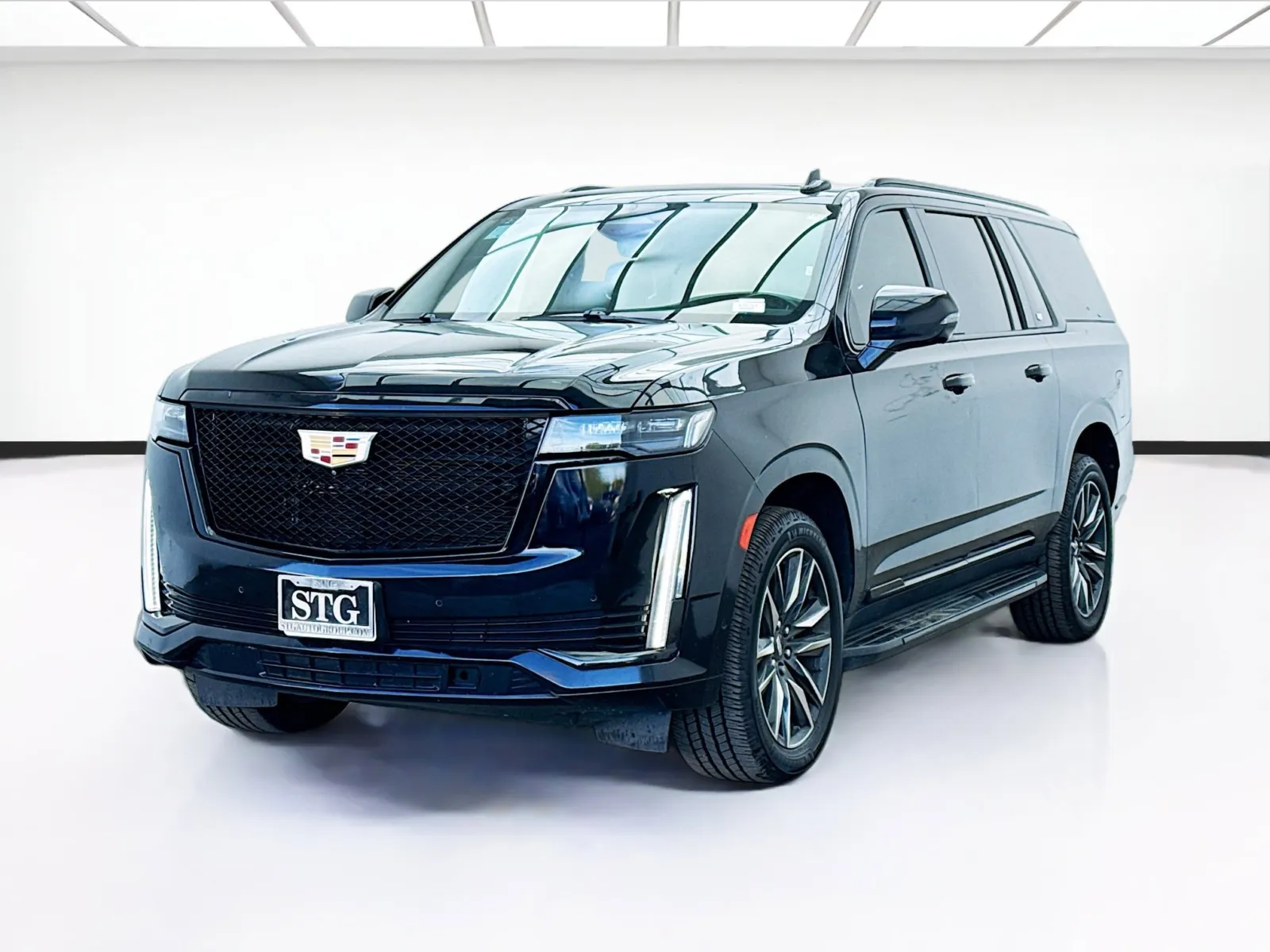 Black 2021 Cadillac Escalade ESV Sport for sale in Bellflower, CA