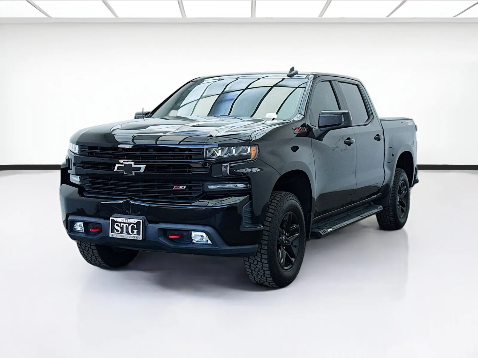 Black 2020 Chevrolet Silverado 1500 LT Trail Boss for sale in Bellflower, CA