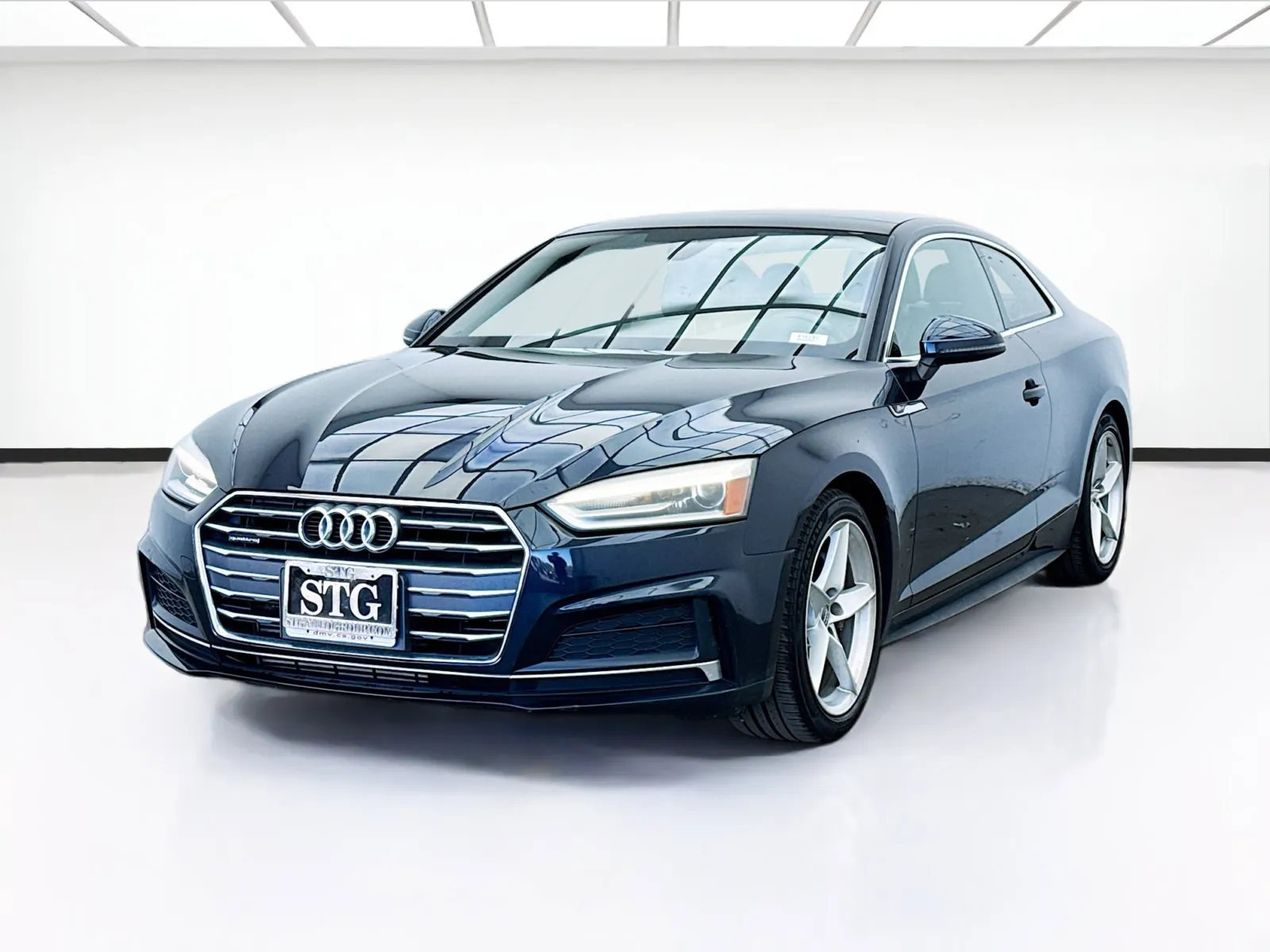 Blue 2018 Audi A5 Coupe 2.0T Premium quattro for sale in Bellflower, CA