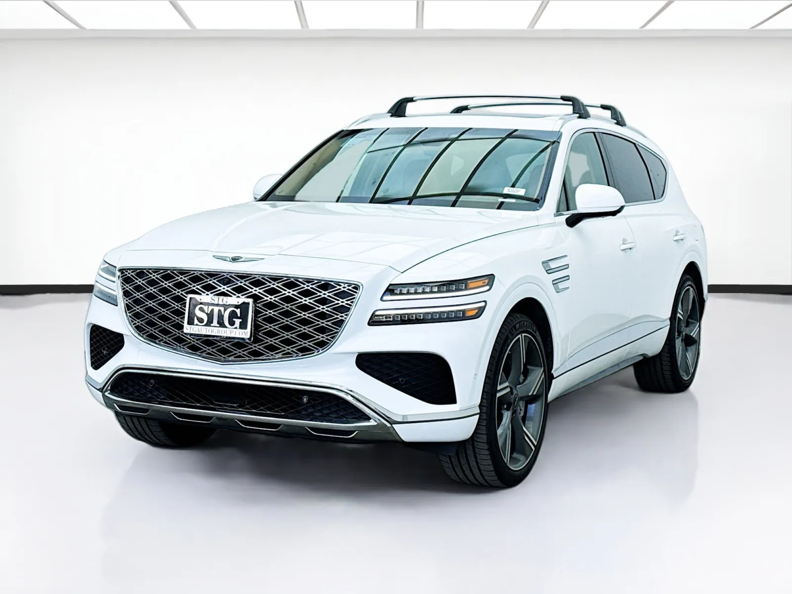 White 2025 Genesis GV80 3.5T Prestige for sale in Bellflower, CA