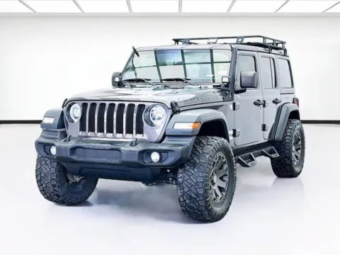 Gray 2019 Jeep Wrangler Unlimited Unlimited Sport for sale in Bellflower, CA