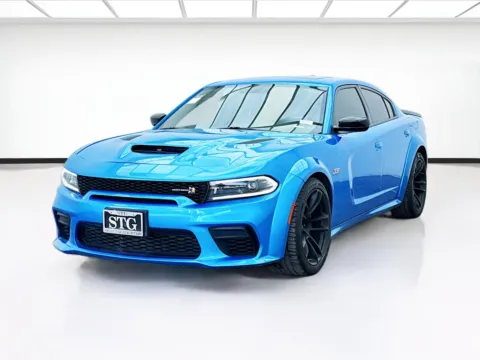 Blue 2023 Dodge Charger R/T Scat Pack Widebody for sale in Bellflower, CA