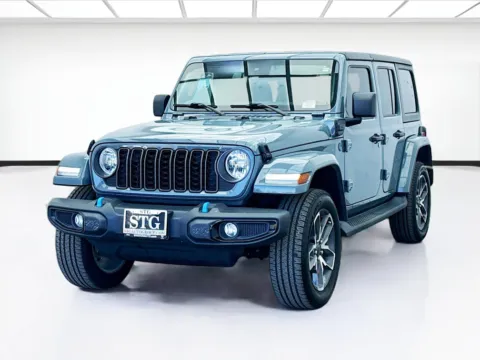 Gray 2024 Jeep Wrangler 4xe Sport S 4xe for sale in Bellflower, CA