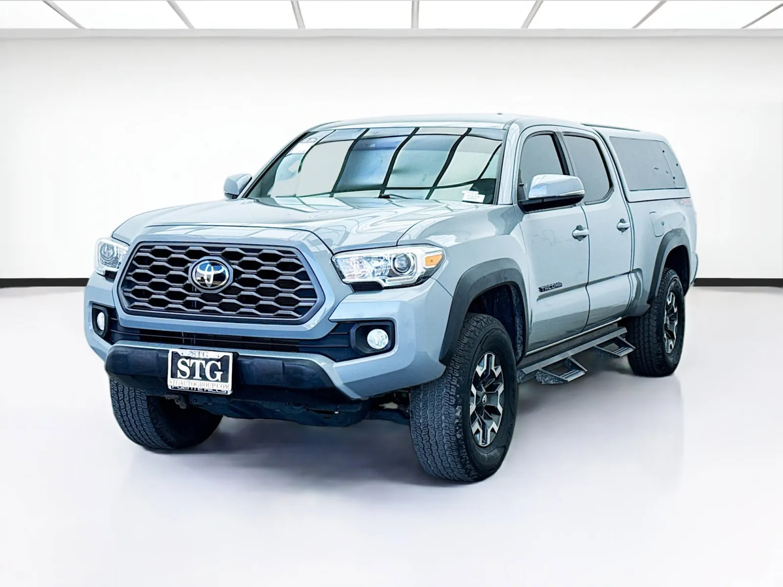 Gray 2021 Toyota Tacoma TRD Off-Road V6 for sale in Bellflower, CA
