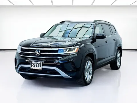 Black 2023 Volkswagen Atlas 3.6L V6 SE w/Technology for sale in Bellflower, CA