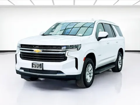 White 2021 Chevrolet Tahoe LT for sale in Bellflower, CA