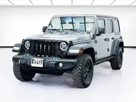 Gray 2023 Jeep Wrangler 4xe Base 4xe for sale in Bellflower, CA