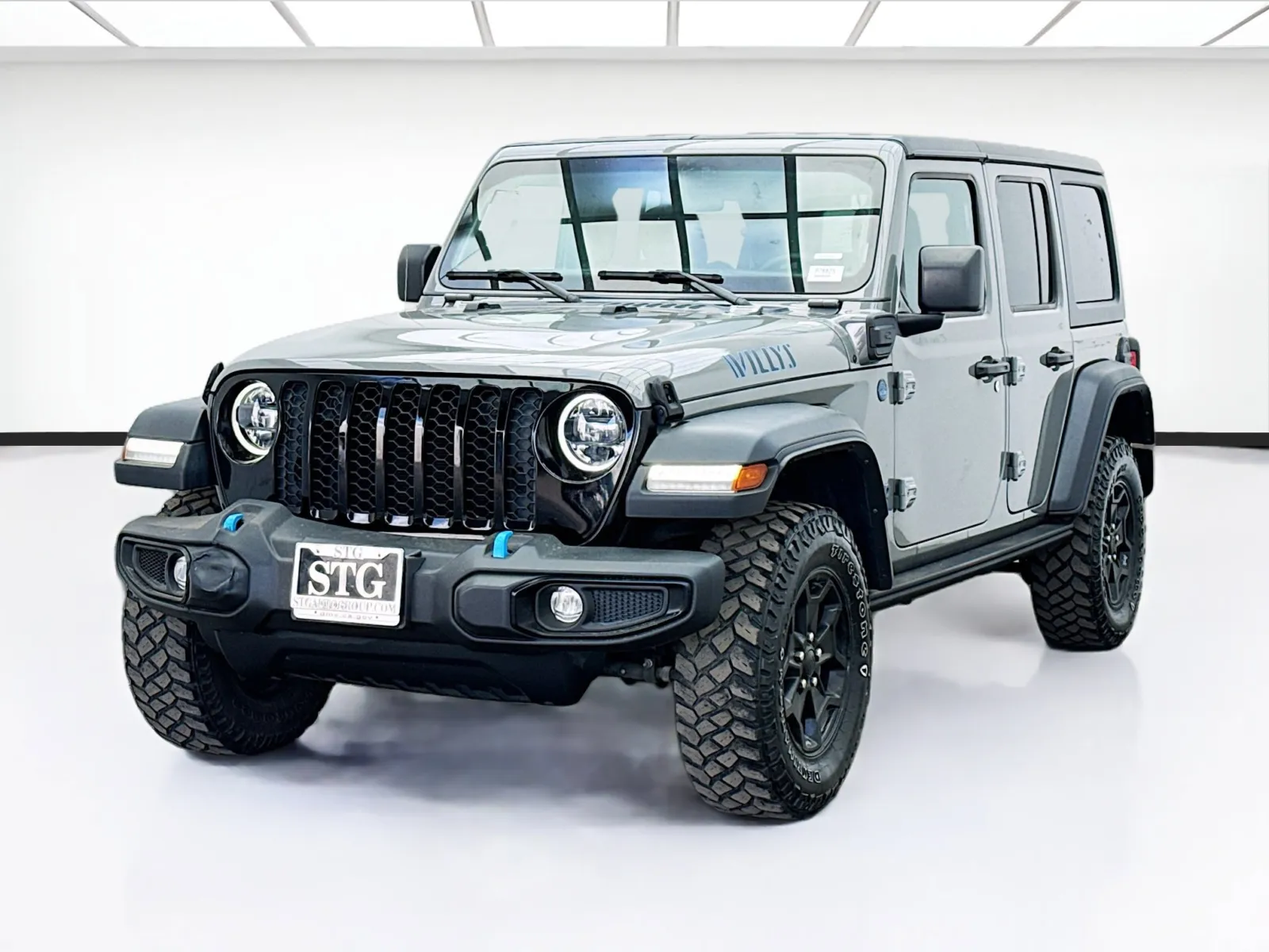 Gray 2023 Jeep Wrangler 4xe Base 4xe for sale in Bellflower, CA