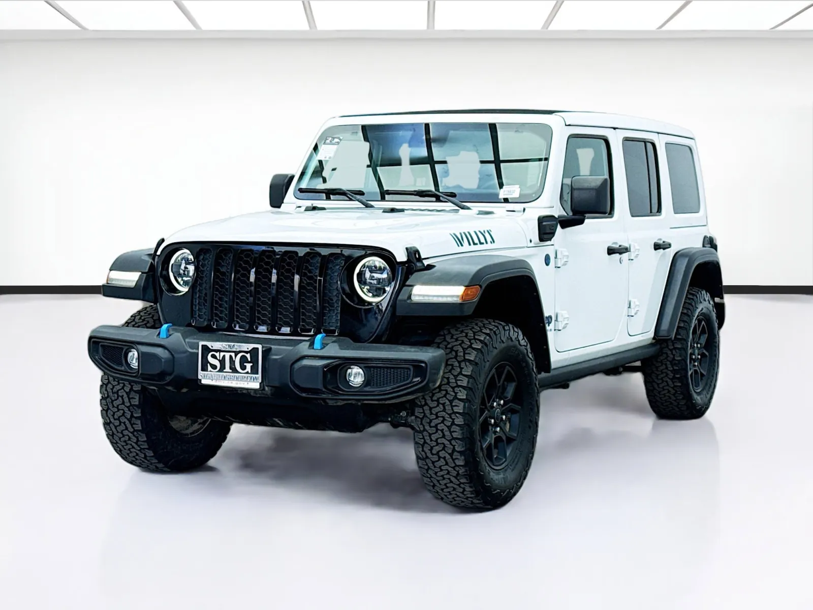 White 2024 Jeep Wrangler 4xe Willys 4xe for sale in Bellflower, CA