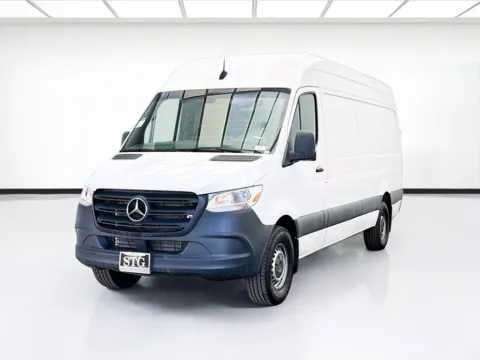 White 2023 Mercedes-Benz Sprinter Cargo Van Cargo 170 WB High Roof for sale in Bellflower, CA