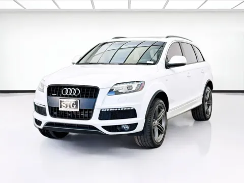 White 2015 Audi Q7 3.0T S line Prestige quattro for sale in Bellflower, CA