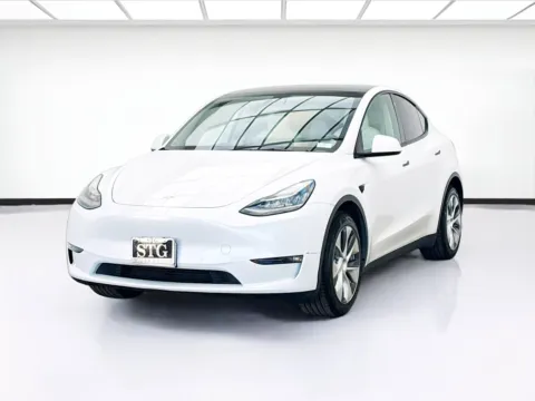 White 2021 Tesla Model Y Long Range for sale in Bellflower, CA
