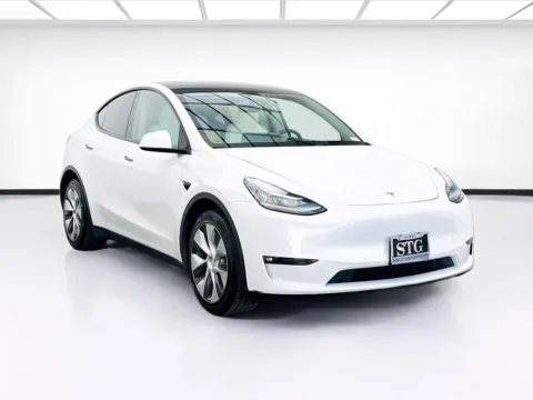 Another view of 2021 Tesla Model Y Long Range for sale in Bellflower, CA at STG Bellflower