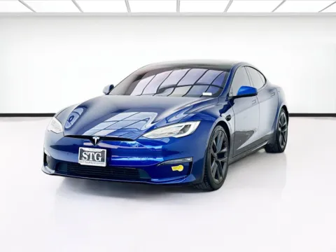Blue 2022 Tesla Model S for sale in Bellflower, CA