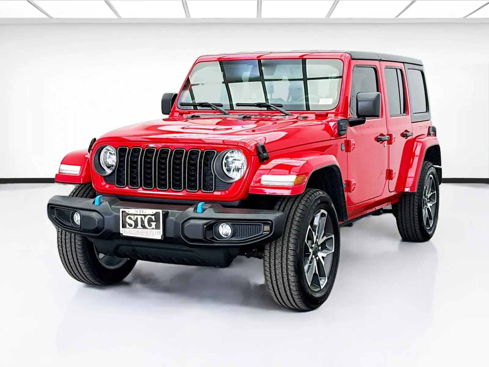 Red 2024 Jeep Wrangler 4xe Sport S 4xe for sale in Bellflower, CA