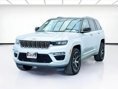 Silver 2022 Jeep Grand Cherokee 4xe Summit Reserve 4xe for sale in Bellflower, CA