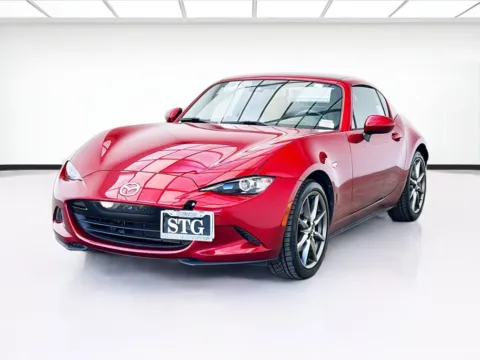 Red 2021 Mazda MX-5 Miata RF Grand Touring for sale in Bellflower, CA