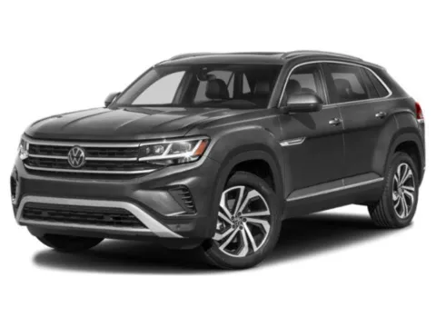 Silver 2023 Volkswagen Atlas Cross Sport V6 SEL R-Line Black 4Motion for sale in Bellflower, CA