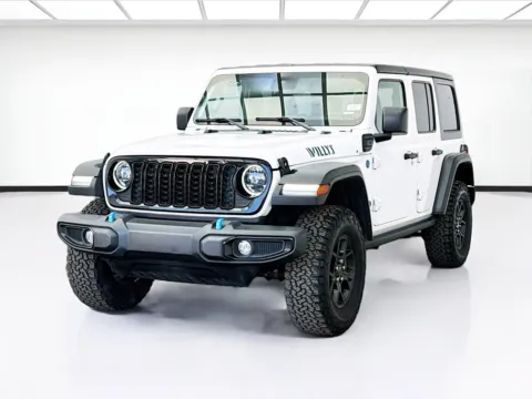White 2024 Jeep Wrangler 4xe Willys 4xe for sale in Bellflower, CA