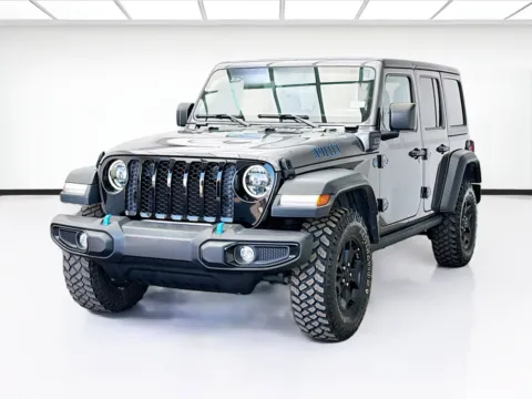 Gray 2023 Jeep Wrangler 4xe Base 4xe for sale in Bellflower, CA