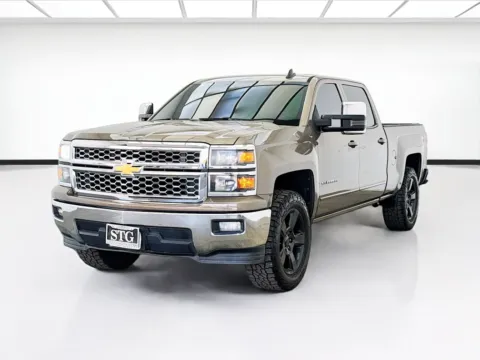 Brown 2015 Chevrolet Silverado 1500 LT LT1 for sale in Bellflower, CA