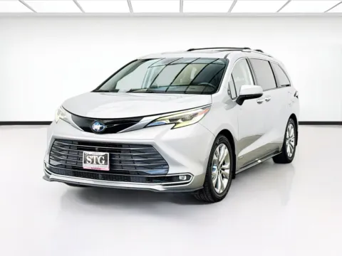 Silver 2021 Toyota Sienna 7 Passenger for sale in Bellflower, CA