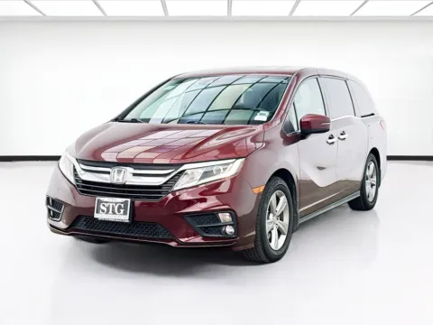 Red 2019 Honda Odyssey EX-L for sale in Bellflower, CA