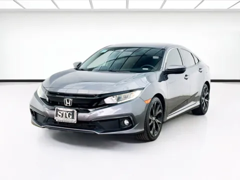 Gray 2019 Honda Civic Sedan Sport for sale in Bellflower, CA