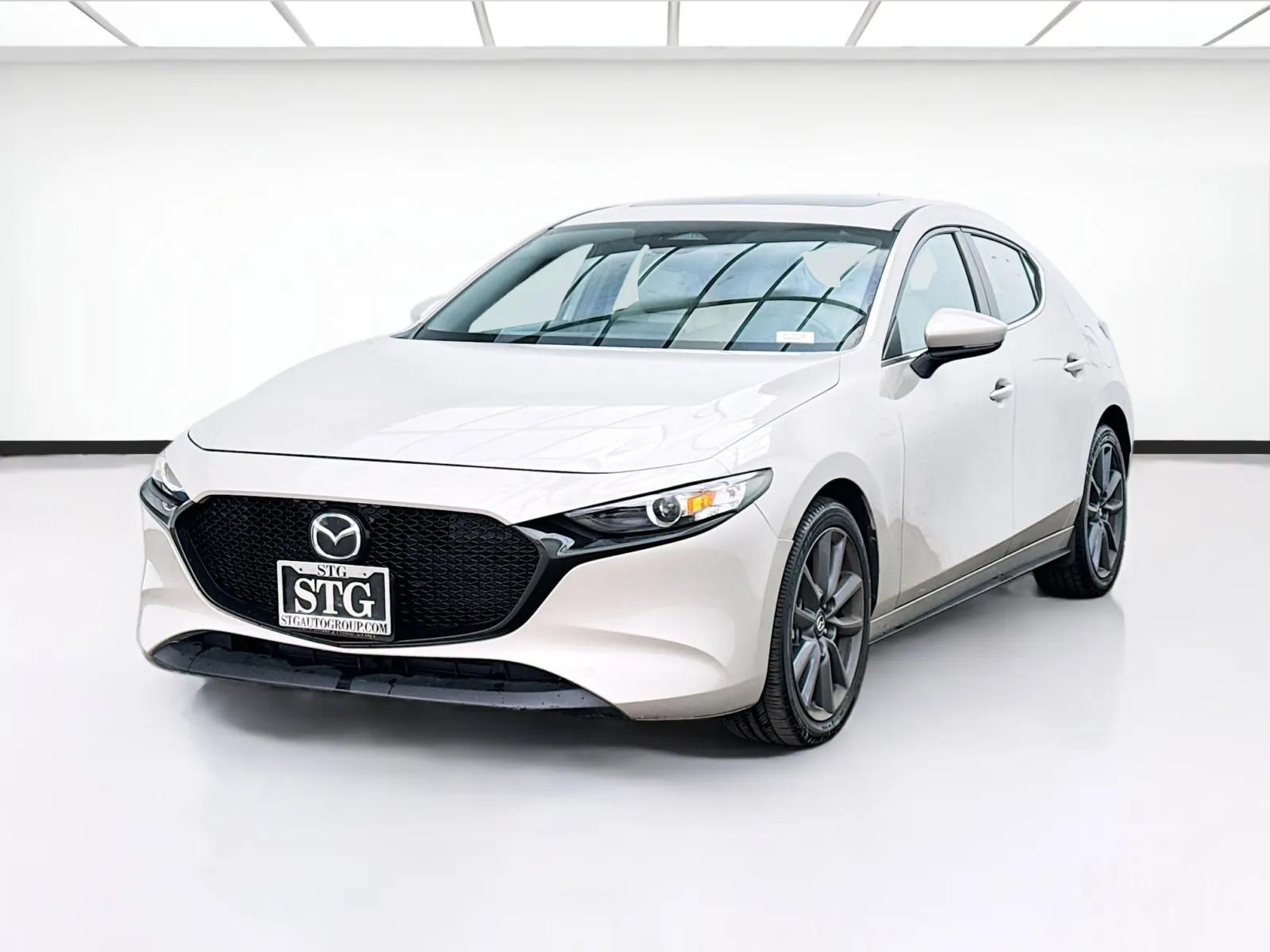 Gray 2024 Mazda Mazda3 Hatchback 2.5 S Preferred Package for sale in Bellflower, CA