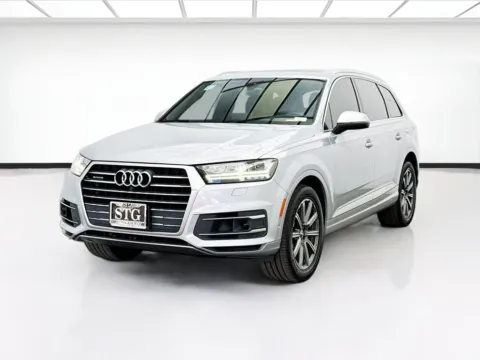 Silver 2019 Audi Q7 55 Premium Plus quattro for sale in Bellflower, CA