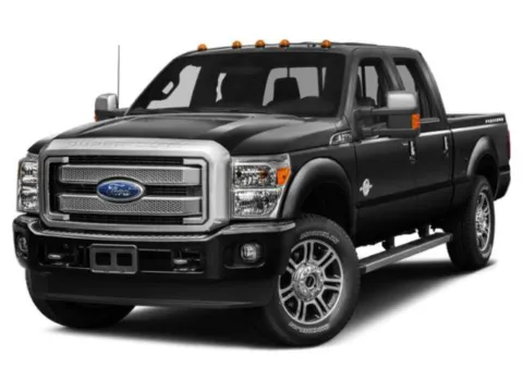 White 2015 Ford Super Duty F-350 SRW Platinum for sale in Bellflower, CA