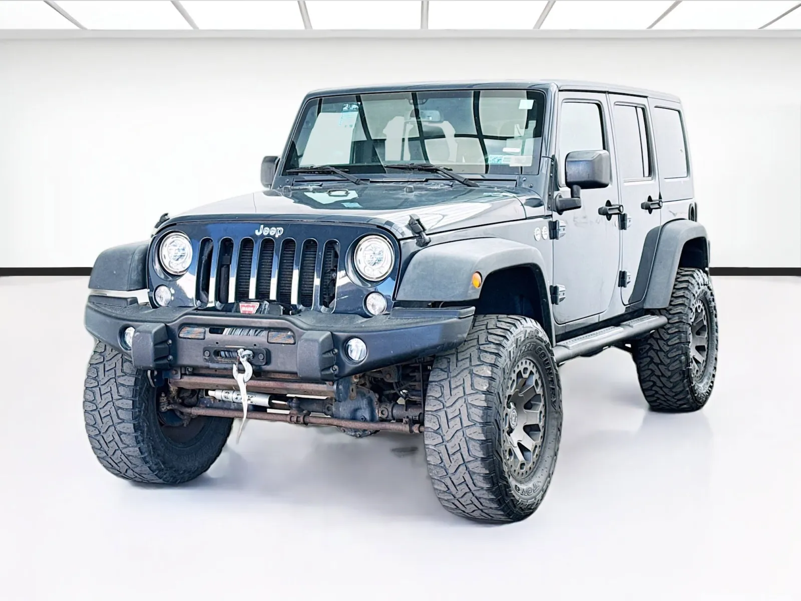 Gray 2017 Jeep Wrangler Unlimited Unlimited Sport for sale in Bellflower, CA