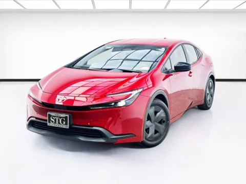 Red 2024 Toyota Prius LE for sale in Bellflower, CA