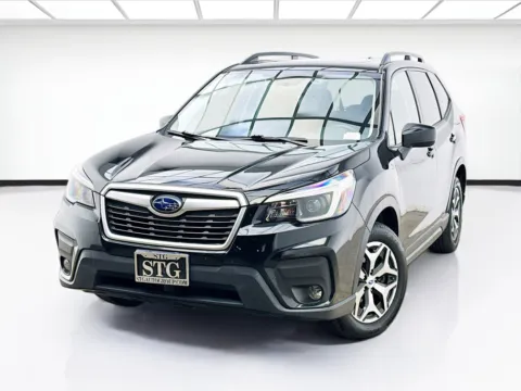 Black 2021 Subaru Forester Premium for sale in Bellflower, CA